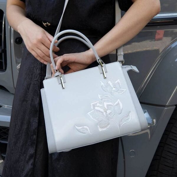 16_Embroidery_Leather_Magnolia_Women_s_Crossbody_Tote_Bag_-_SinoCultural 16_Embroidery_Leather_Magnolia_Women_s_Crossbody_Tote_Bag_-_SinoCultural
