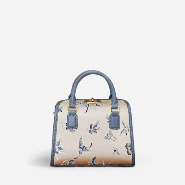 BrocadeJacquardChicBostonBagButterflyDesignJD170615-1_6 BrocadeJacquardChicBostonBagButterflyDesignJD170615-1_6