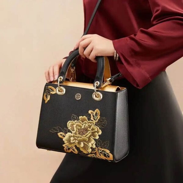Embroidery_Leather_Lady_Luxury_Black_HandBag_Royal_Gold_Peony_-_SinoCultural-2473899 Embroidery_Leather_Lady_Luxury_Black_HandBag_Royal_Gold_Peony_-_SinoCultural-2473899