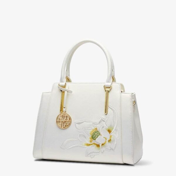 Embroidery_Leather_Tote_Bag_Blooming_White_Lotus_-_SinoCultural-2476065 Embroidery_Leather_Tote_Bag_Blooming_White_Lotus_-_SinoCultural-2476065