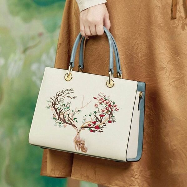Embroidery_Leather_Tote_Crossbody_Bag_Tricolor_Deer_-_SinoCultural-2476447 Embroidery_Leather_Tote_Crossbody_Bag_Tricolor_Deer_-_SinoCultural-2476447
