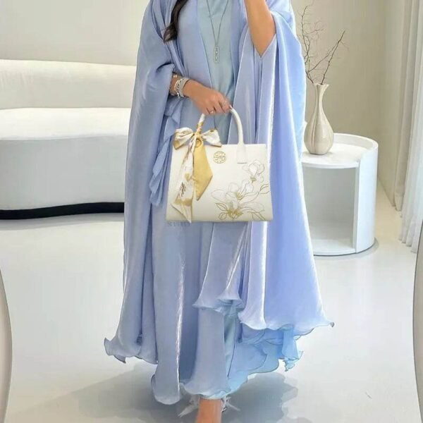 Sinocultural-White-Orchid-Handbag-Standing-Model-Scarf Sinocultural-White-Orchid-Handbag-Standing-Model-Scarf