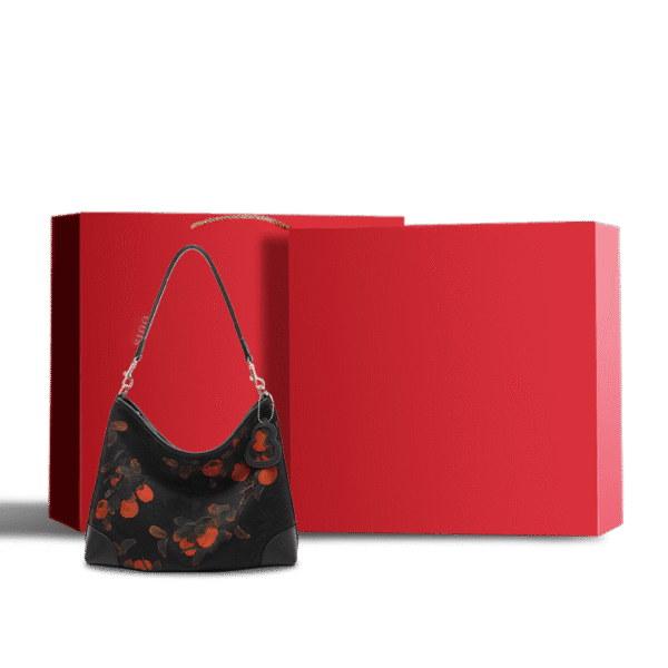 Xiangyunsha_Silk_Leather_Printed_Persimmon_Shoulder_Bag_YS220679_5 Xiangyunsha_Silk_Leather_Printed_Persimmon_Shoulder_Bag_YS220679_5