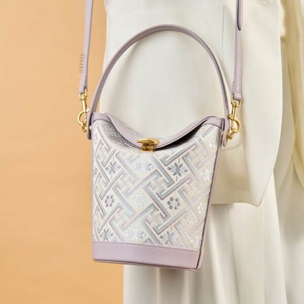 Z_Zhuang_Brocade_Leather_Bucket_Crossbody_Bag_Romantic_Purple_FJ120768 Z_Zhuang_Brocade_Leather_Bucket_Crossbody_Bag_Romantic_Purple_FJ120768