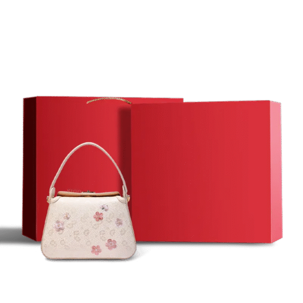 bing-lie-mei-silk-handbag-red-gift-box bing-lie-mei-silk-handbag-red-gift-box