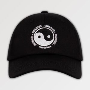 Black and White Cap 'Yin Yang'