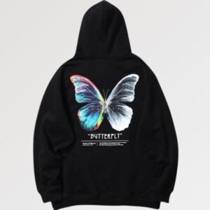 Butterfly Pattern Sweatshirt 'Cho'