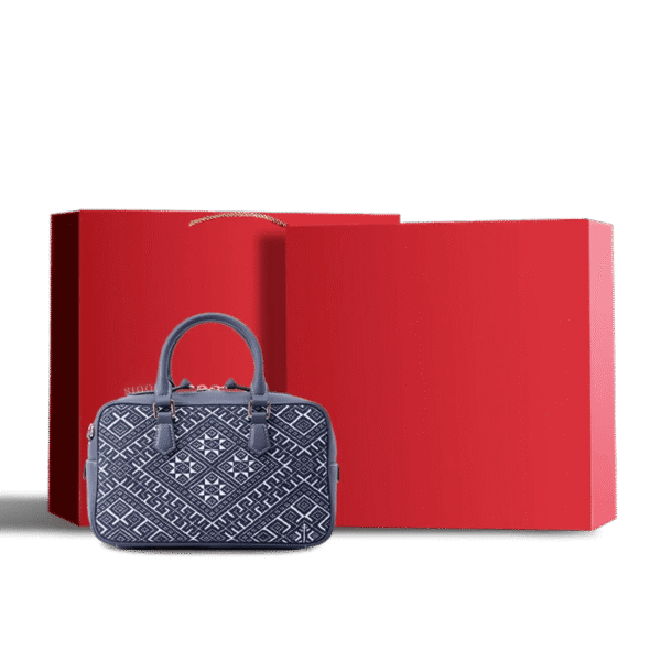 Zhuang-brocade-flying-swallow-embroidered-leather-crossbody-bag-red-ギフトボックス zhuang-brocade-flying-swallow-embroidered-leather-crossbody-bag-red-gift-box